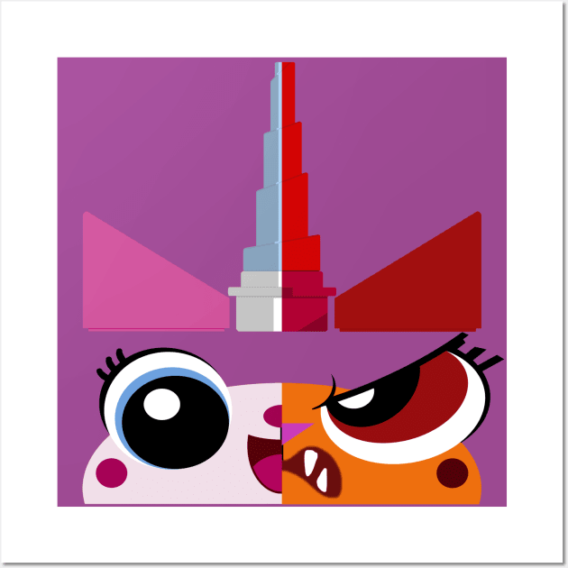 Dual Unikitty Wall Art by Jetfire852